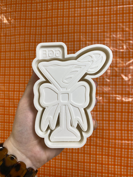 Candy Cane Cocktail Mold