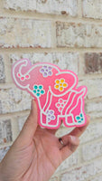 Silicone Mold: Elephant Groovy