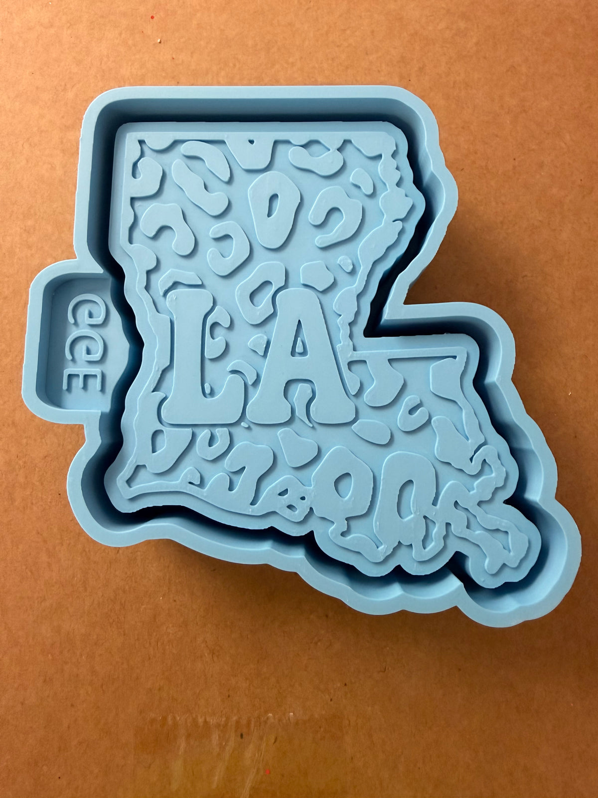 LA - Leopard State - Silicone Mold