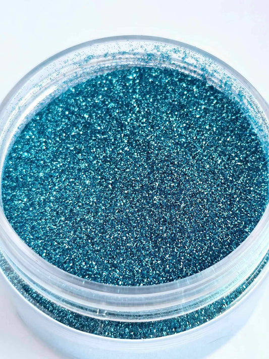 METALLIC ULTRA FINE GLITTER DUST 1OZ: Turquoise Drippin’