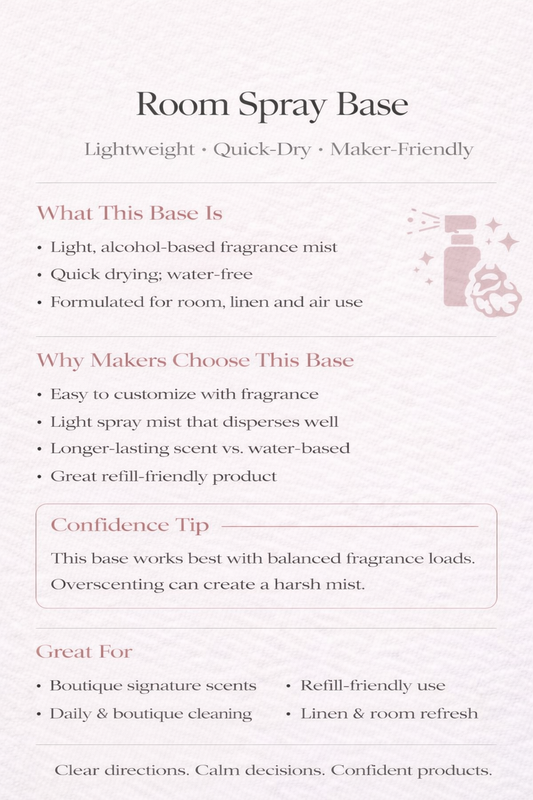 Luxurious Room Spray Base
