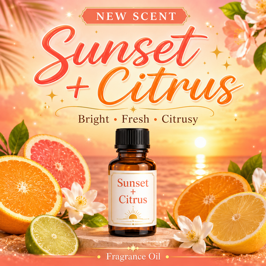 Luxury Fragrance Oil - Sunset & Citrus (type) - Inspired by: Downy Sunset & Citrus Unstoppables