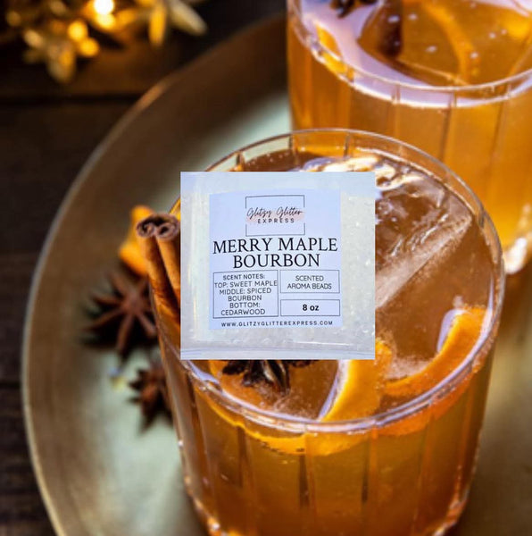 Pre Scented Beads: Merry Maple Bourbon