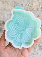 Silicone Mold: Concho w/Lightning Bolt