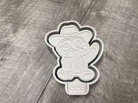 Silicone Mold - Cowboy Sloth