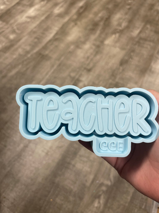 Teacher  - Silicone Mold