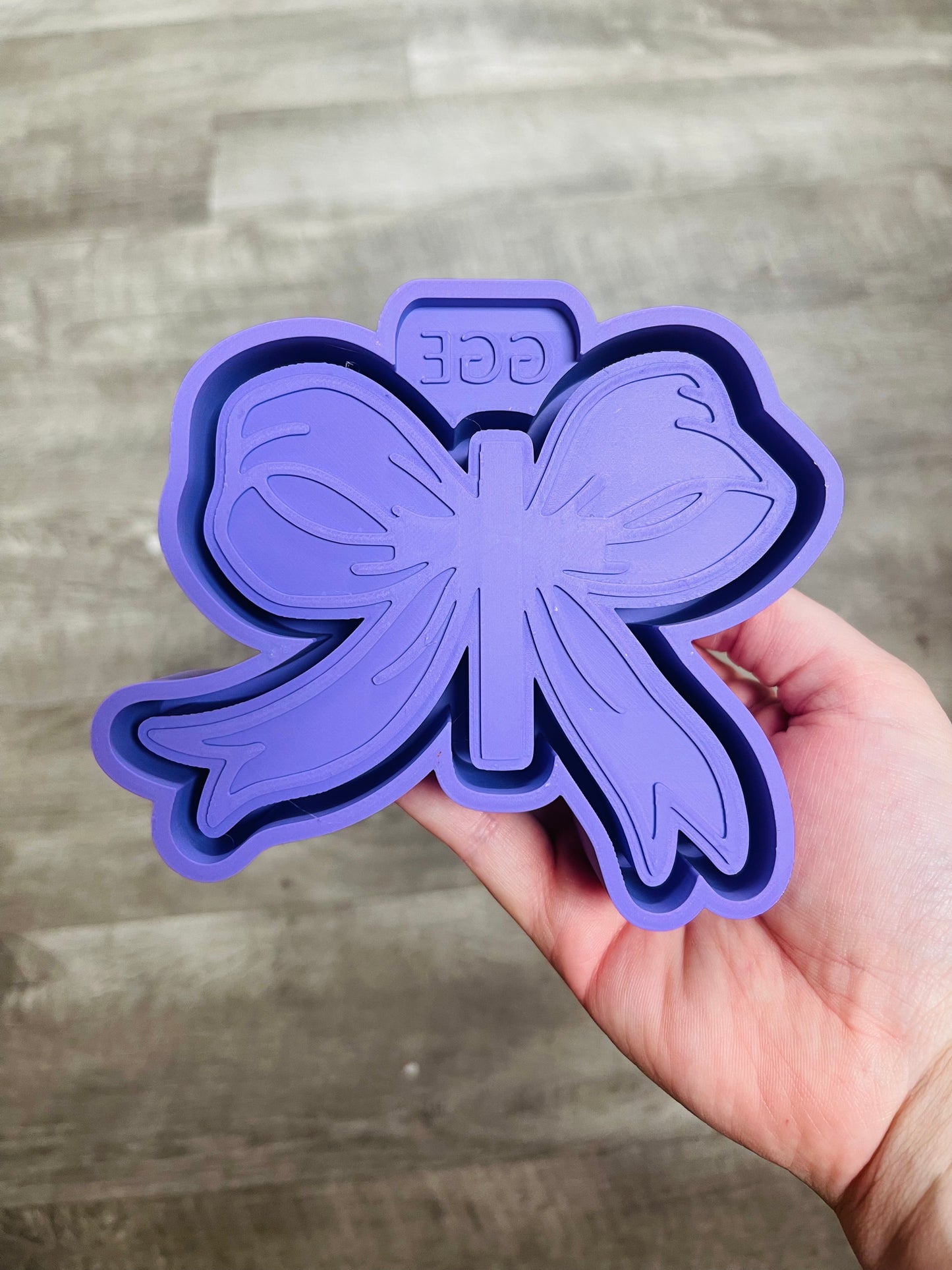 GGE Bow with Cross - Silicone Mold