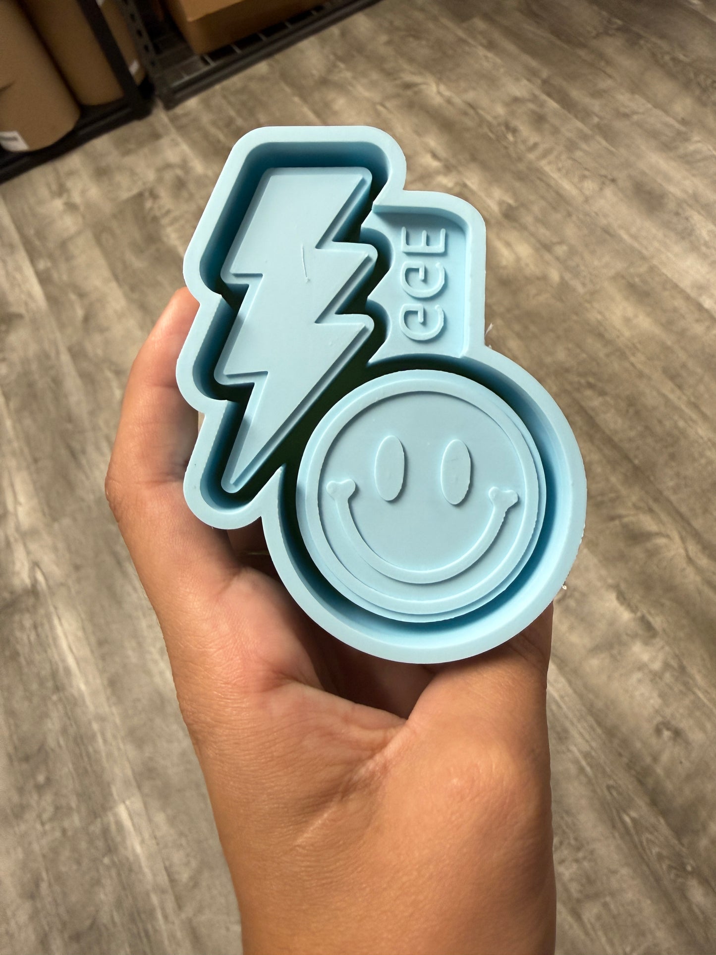 Vents Smiley & Lighting Bolt - Silicone Vent Mold