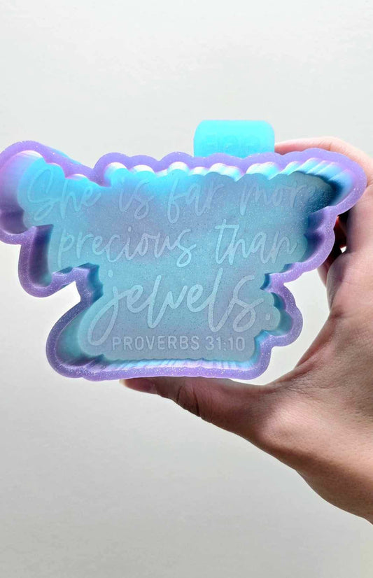 More Precious Than Jewels - Silicone Mold