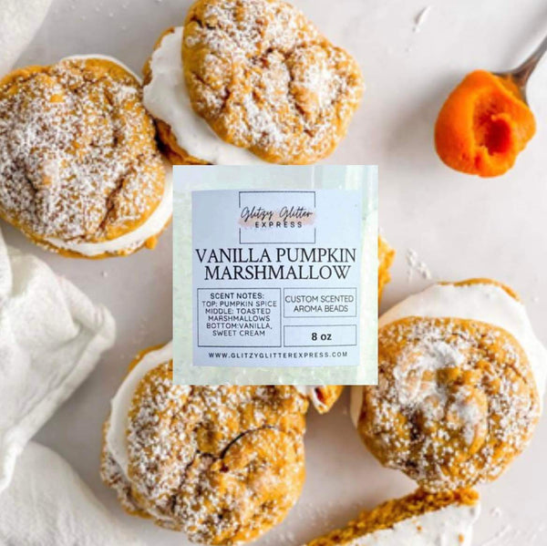 Pre Scented Beads: Vanilla Pumpkin Marshmallow