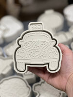 Silicone Mold: Car - Groovy