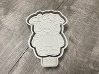 Silicone Mold - Cutie Cow with Cup