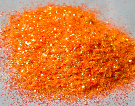 Iridescent Mini Chunky Mix: Orange County Outlaw