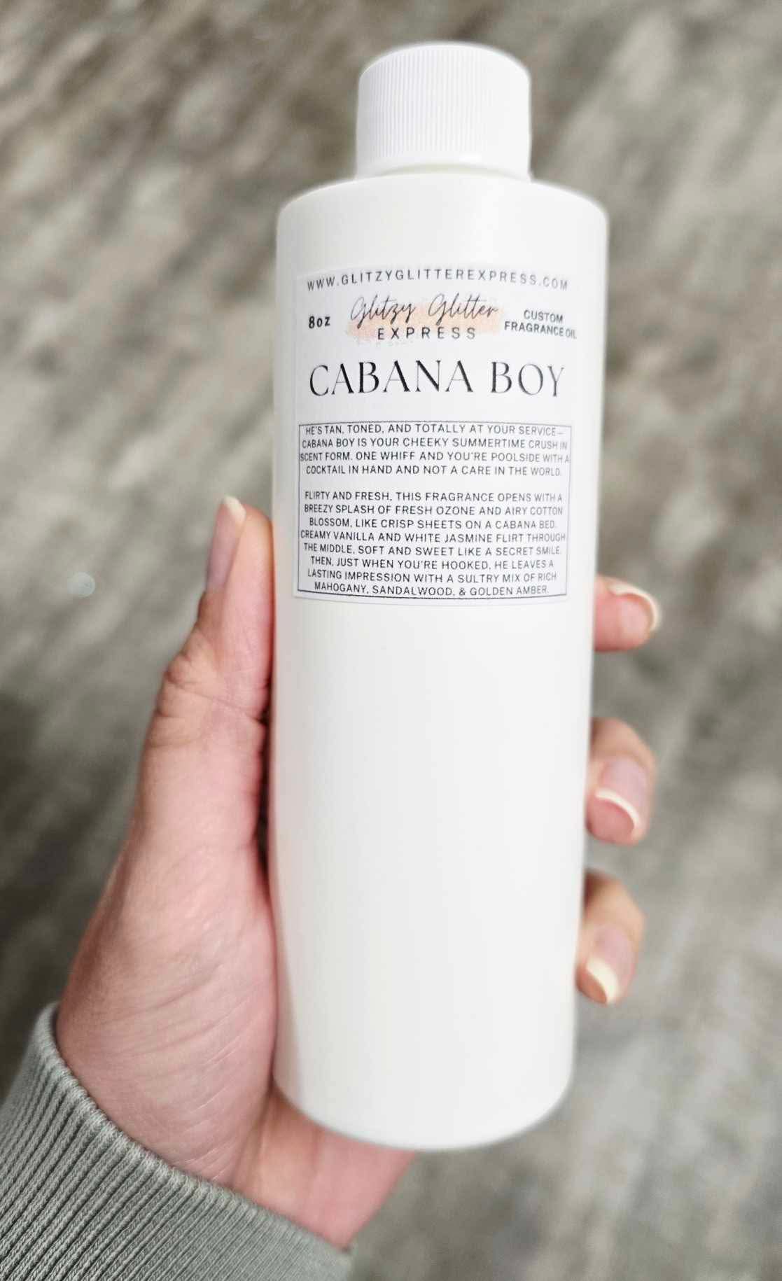 Custom Fragrance Oil - Cabana Boy