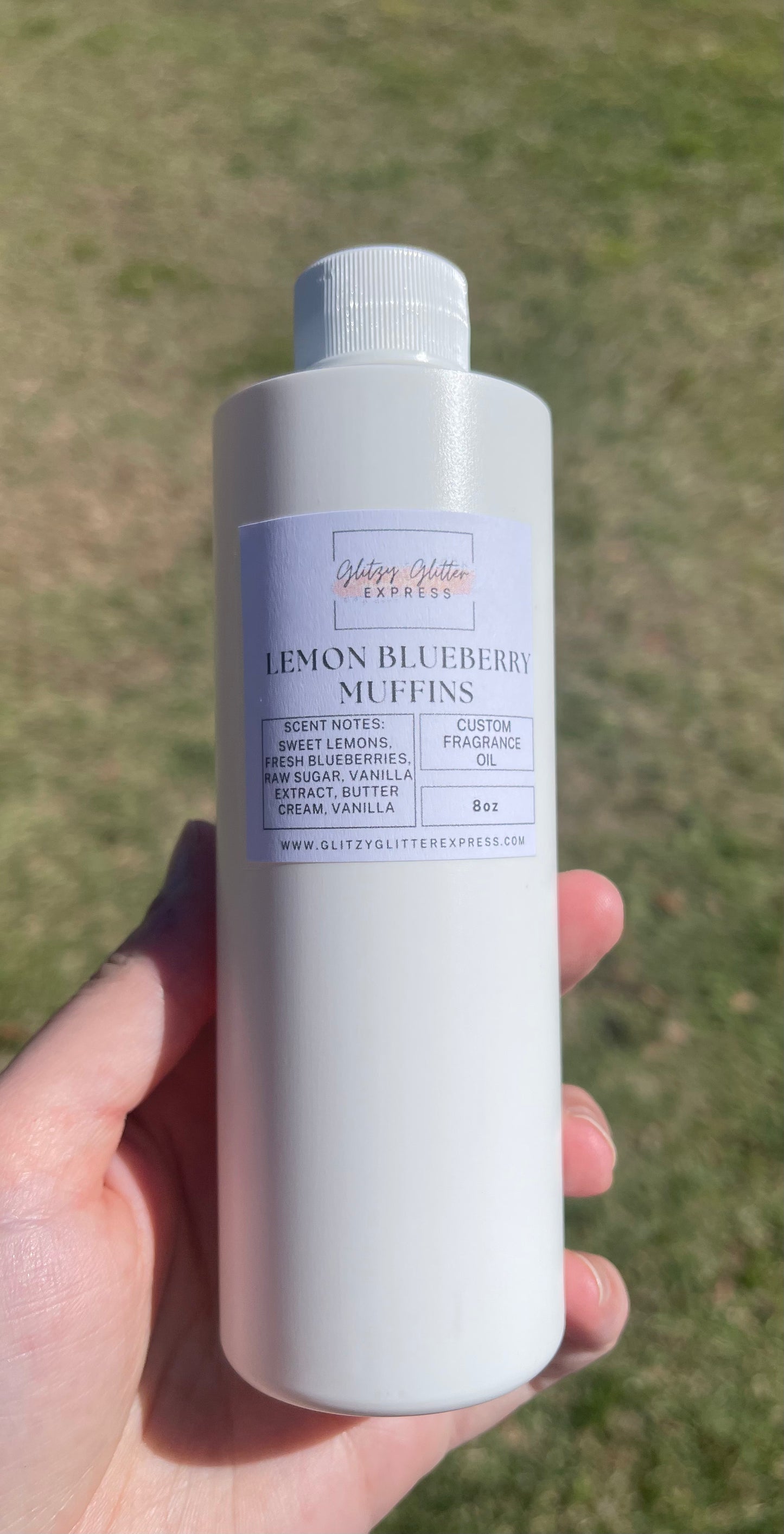Custom Fragrance Oil - Lemon Blueberry Muffins