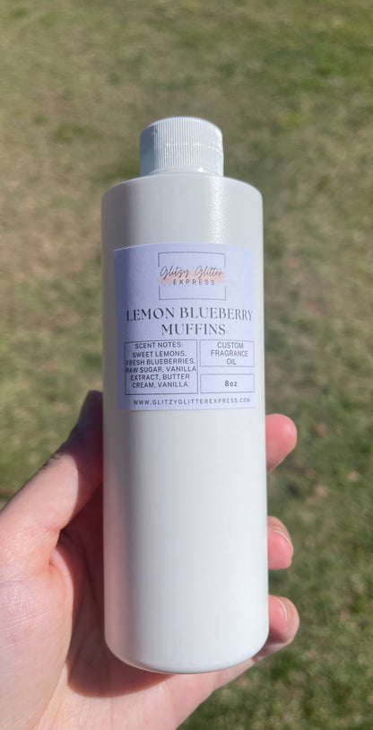 Custom Fragrance Oil - Lemon Blueberry Muffins