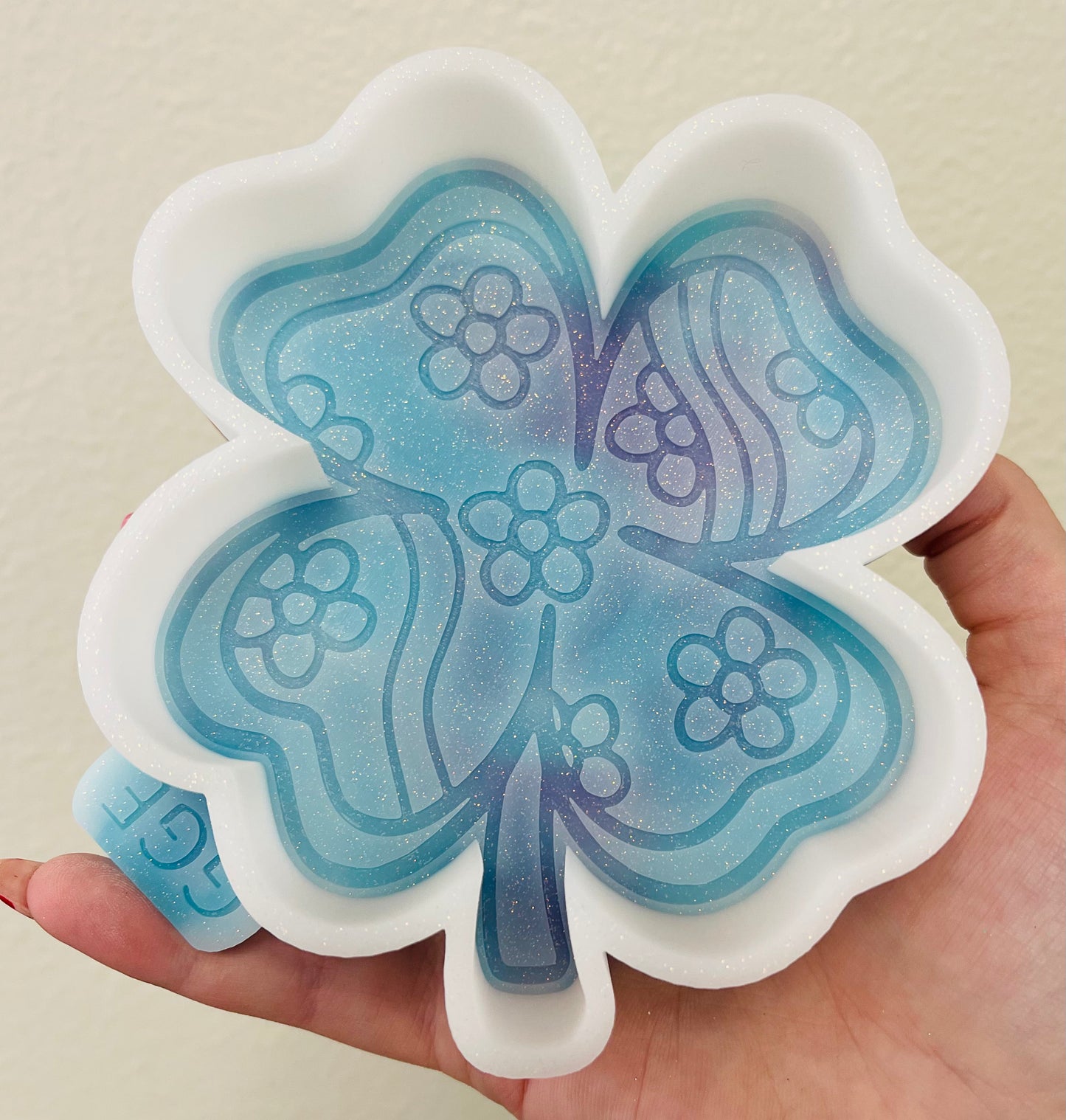 Shamrock - Groovy - Silicone Mold