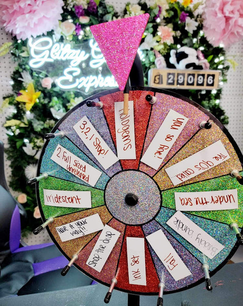 Spin on the Wheel Of Sparkles- PRE ORDER 1230PM CST THURSDAY 9/21