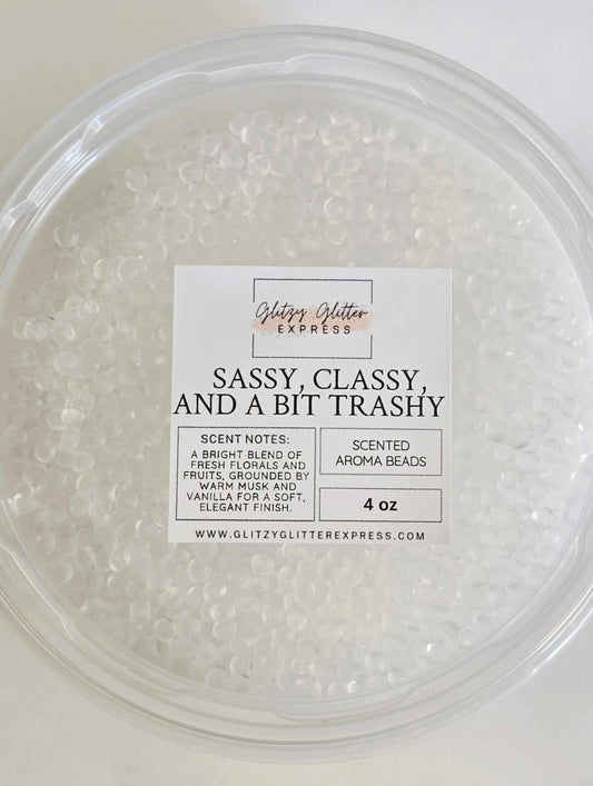 Custom Pre Scented Beads: Sassy, Classy & A Little Bit Trash
