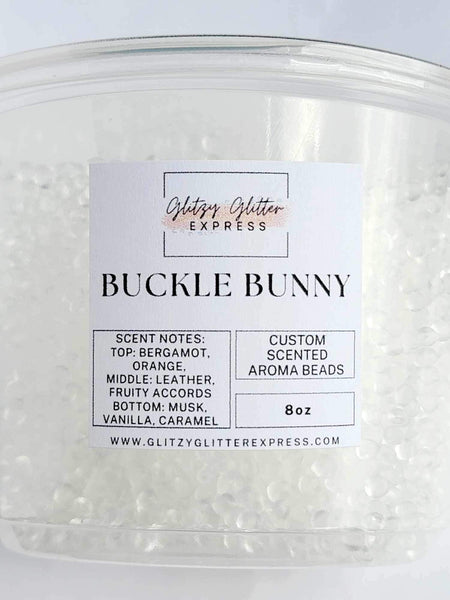 Custom Pre Scented Beads: Buckle Bunny