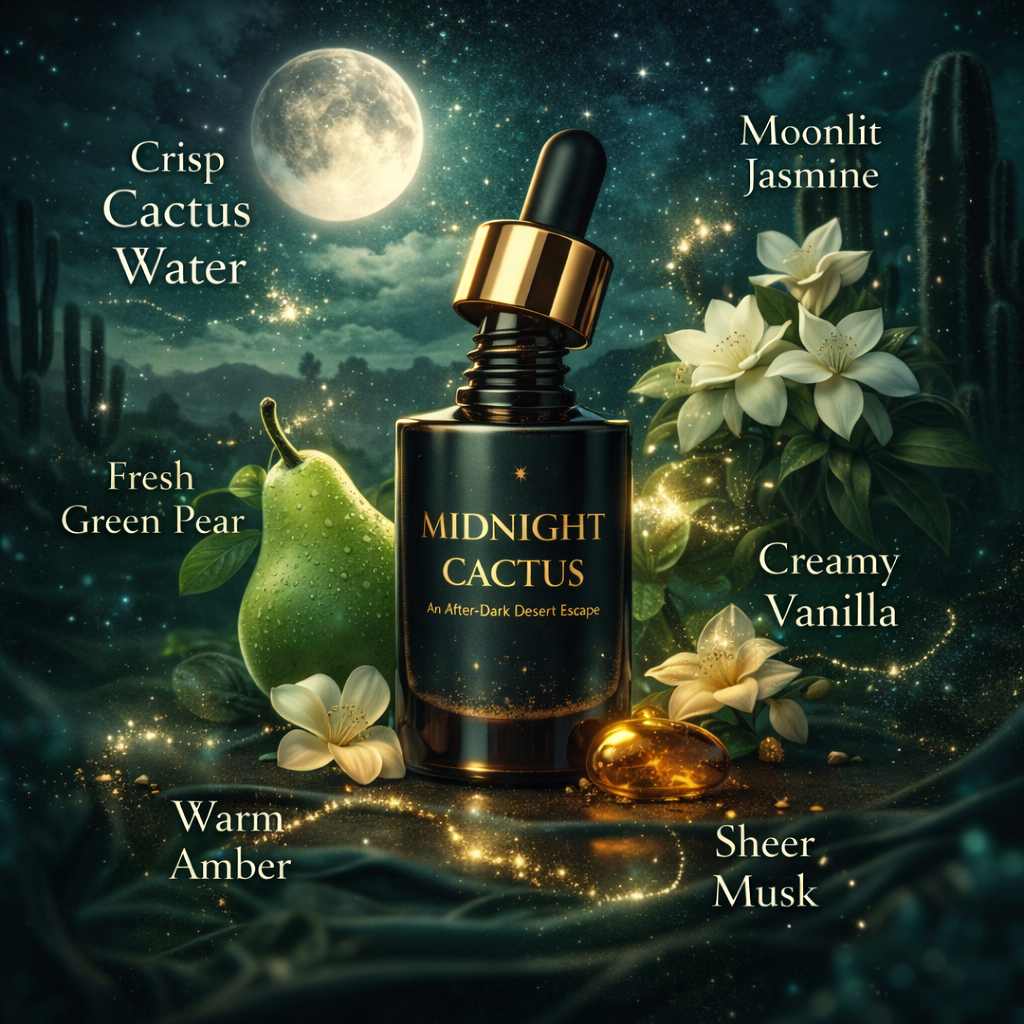 Custom Fragrance Oil - Midnight Cactus