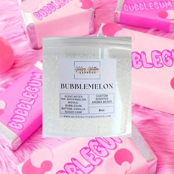 Custom Pre Scented Beads: Bubblemelon