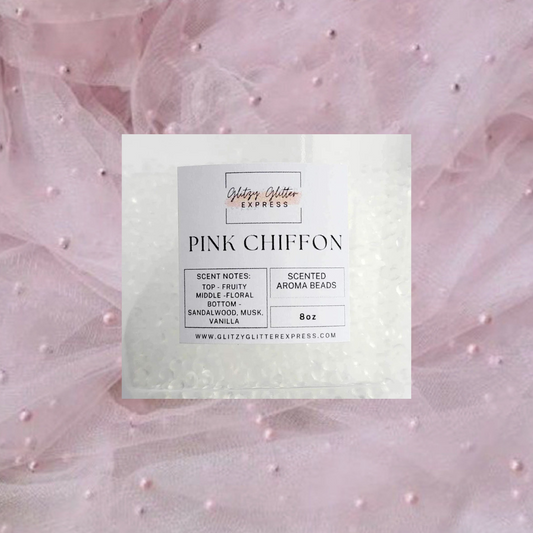 Pre Scented Beads: Pink Chiffon