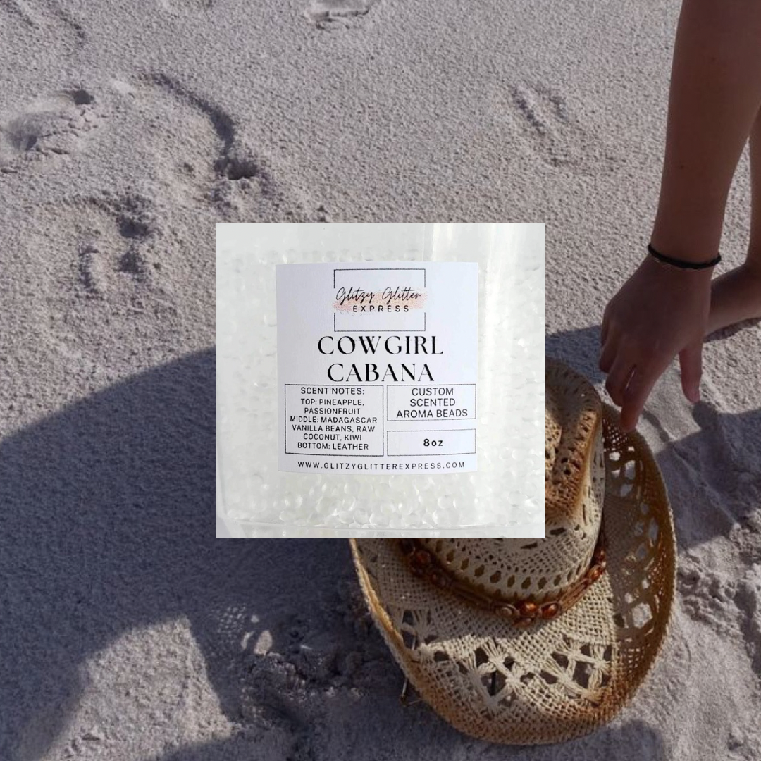 Custom Pre Scented Beads: Cowgirl Cabana