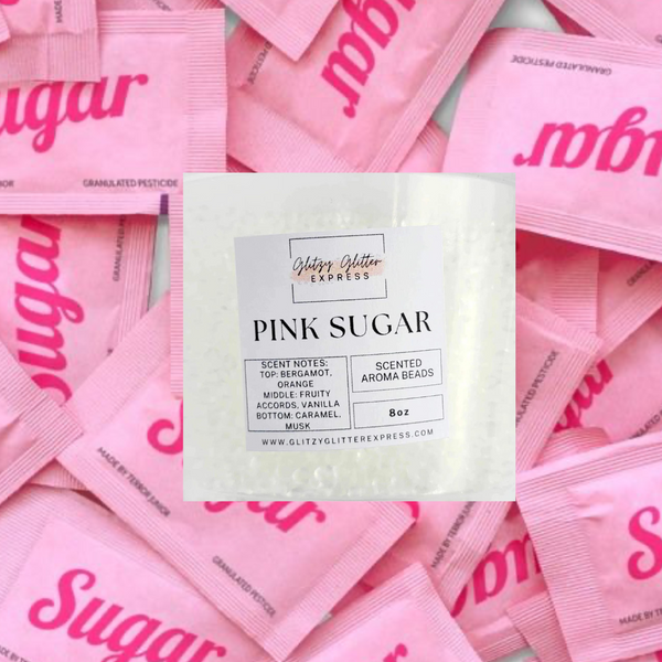 Pre Scented Beads: Pink Sugar