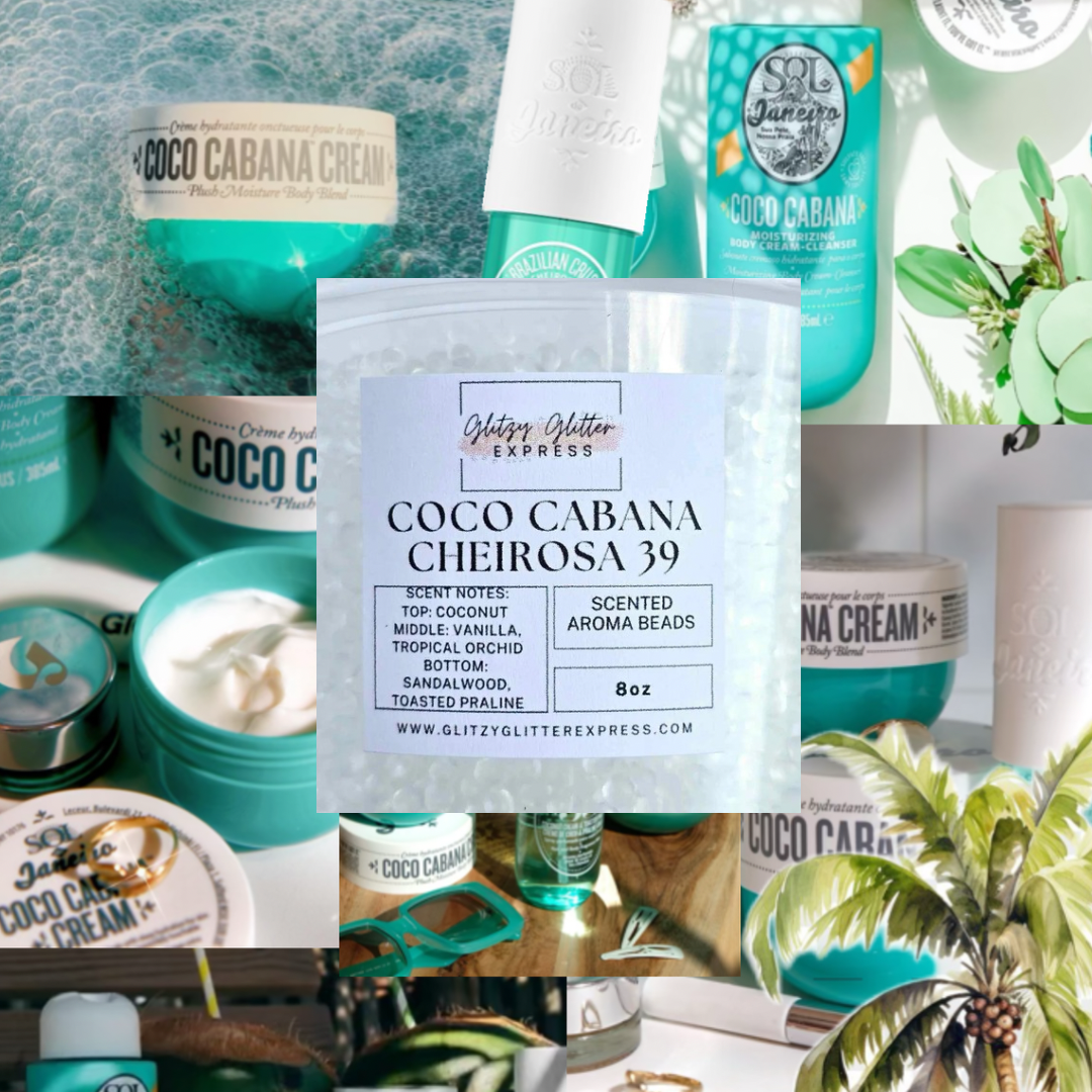 Pre Scented Beads: Coco Cabana