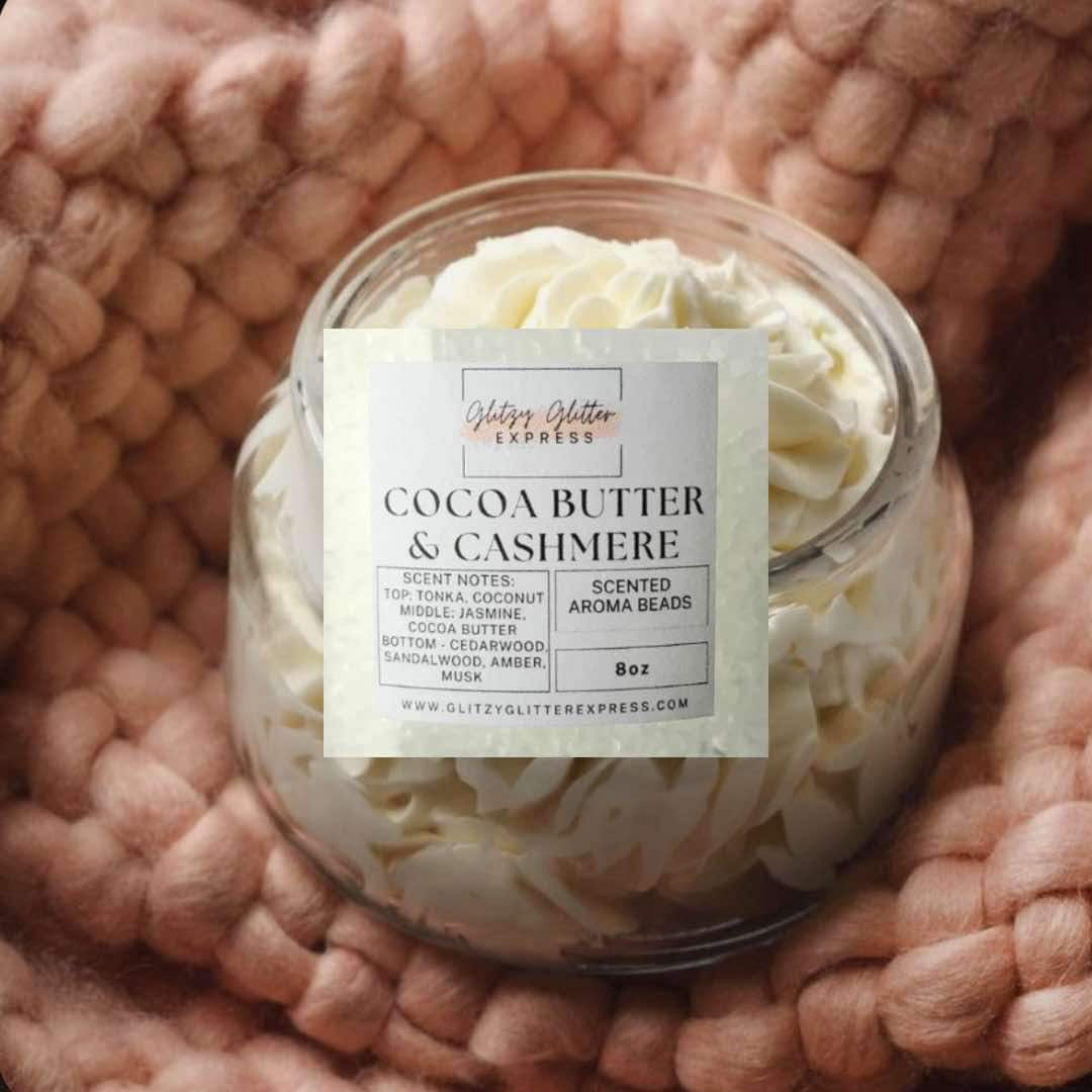 Pre Scented Beads: Cocoa Butter & Cashmere