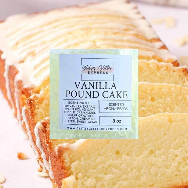 Pre Scented Beads: Vanilla Pound Cake
