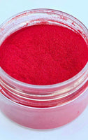 FLUORESCENT ULTRA FINE GLITTER DUST 1OZ: Left On Red