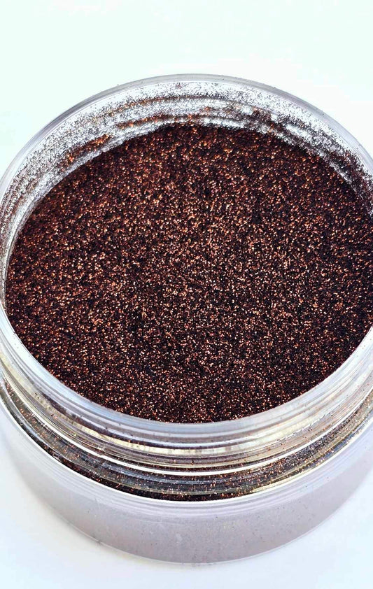 METALLIC ULTRA FINE GLITTER DUST 1OZ: Cocoa Powder