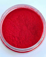FLUORESCENT ULTRA FINE GLITTER DUST 1OZ: Left On Red