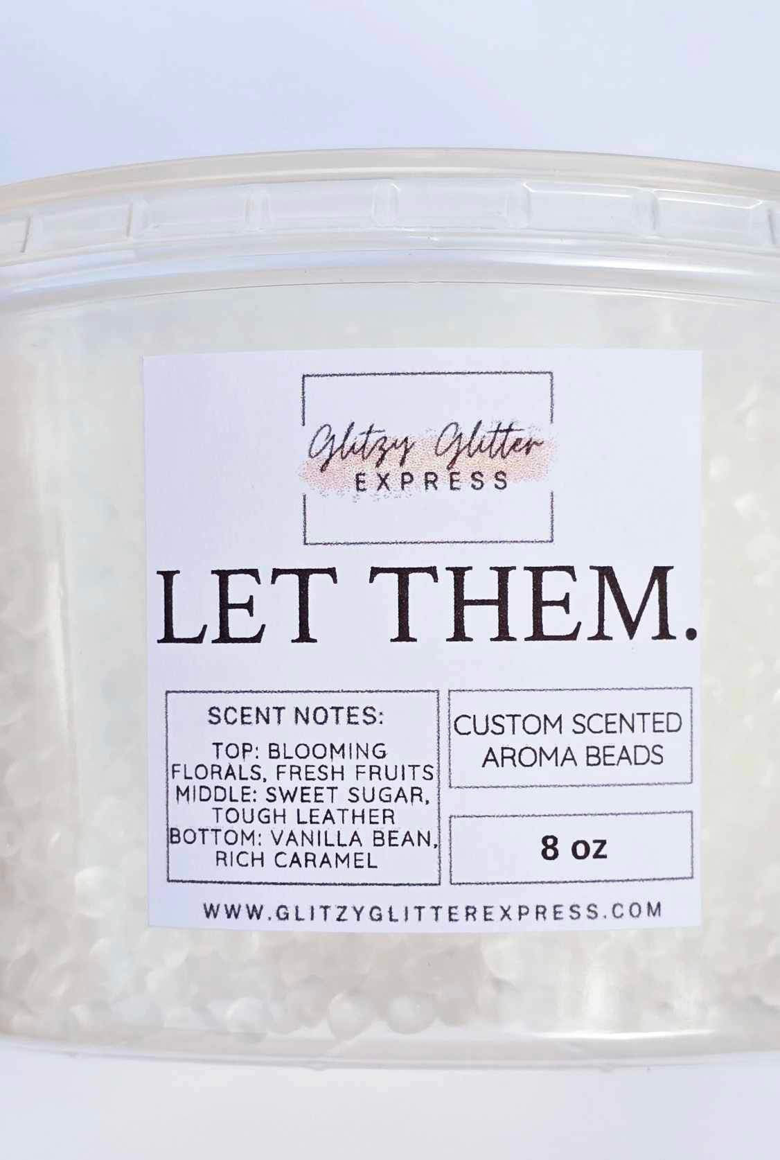 Custom Pre Scented Beads: Let Them