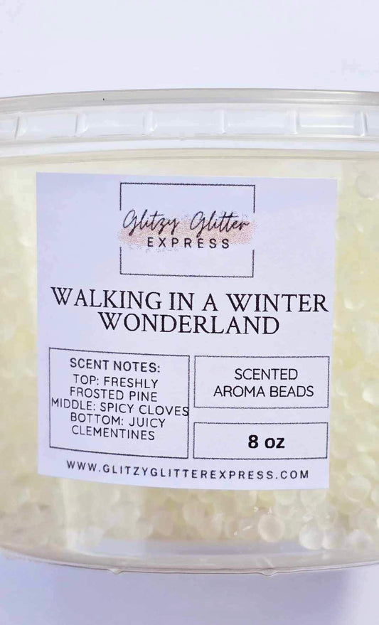 Pre Scented Beads: Walking In A Winter Wonderland