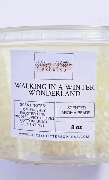 Pre Scented Beads: Walking In A Winter Wonderland