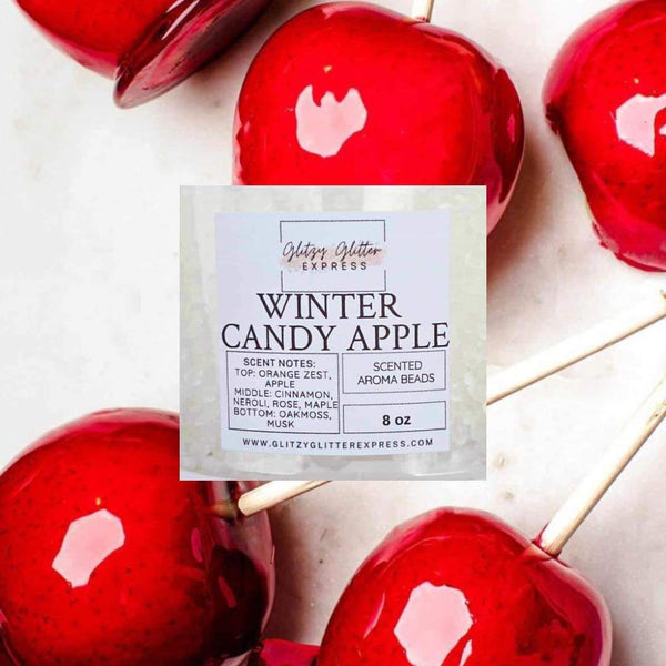 Pre Scented Beads: Winter Candy Apple