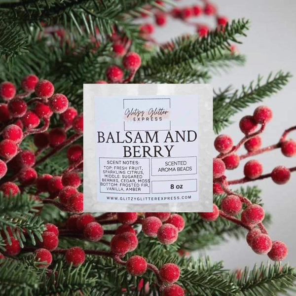 Pre Scented Beads: Balsam & Berry