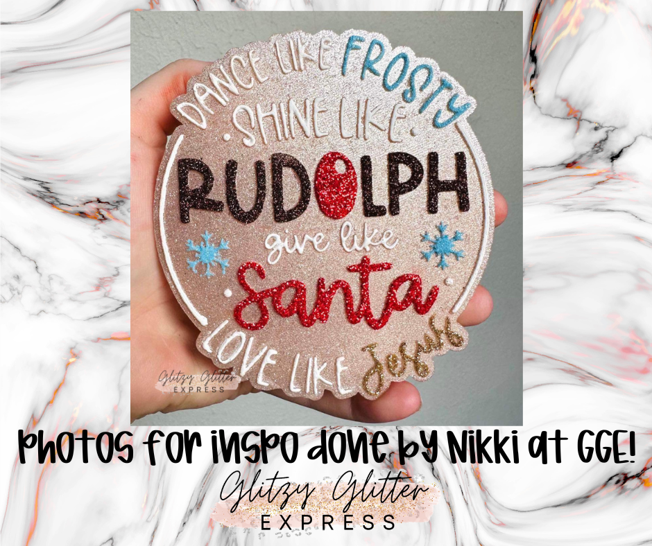 Dance Like Rudolph - Silicone Mold