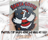 Silicone Mold: Santa Goose