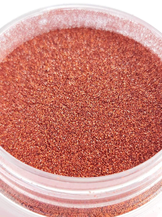 HOLOGRAPHIC ULTRA FINE GLITTER DUST 1OZ: Amber