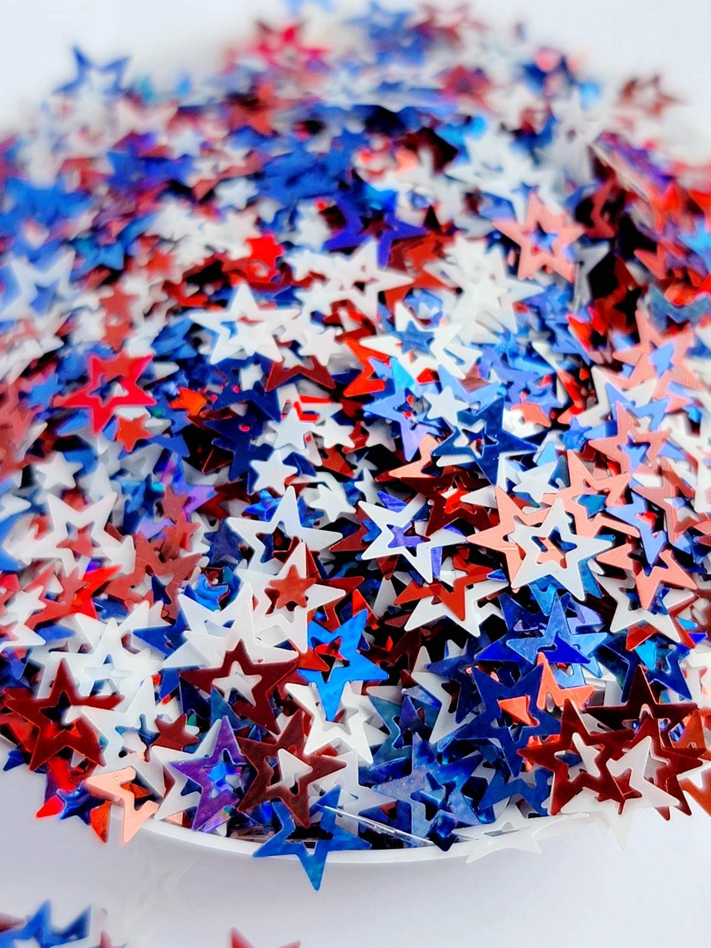 .5oz Shapes: Star Spangled Hammered (Custom Mixed)
