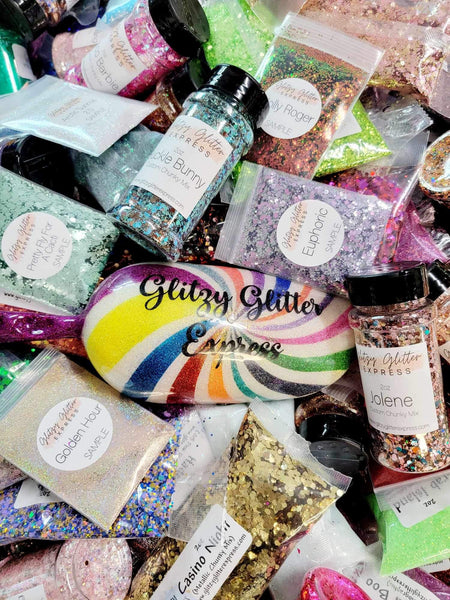 FULL SIZE GLITZY SURPRISE SCOOPSKIS - ON LIVE GLITTER SCOOP
