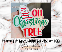 Silicone Mold: Oh Christmas Tree