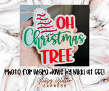 Silicone Mold: Oh Christmas Tree