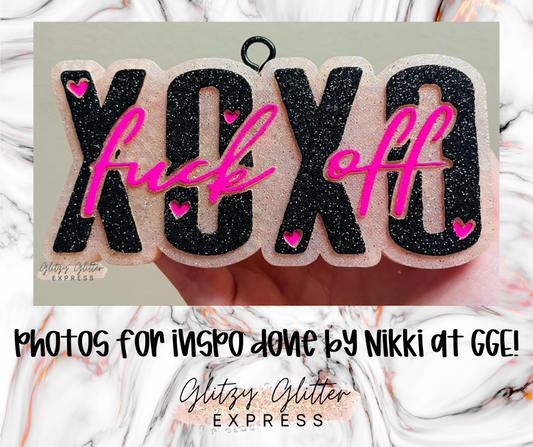 XOXO Fork Off! - Silicone Mold