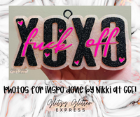 Silicone Mold: XOXO Fork Off!
