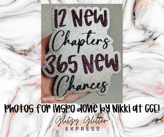 12 New Chapters - Silicone Mold